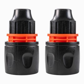 10mm Curly/Spiral Hose Replacement connectors (Pack of 2) Universal Click Hose Connection
