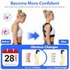 Back Straightener, Back Strap Straightener for Men and Women, Adjustable