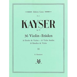 36 Etudes de Violon: op. 20. violin.