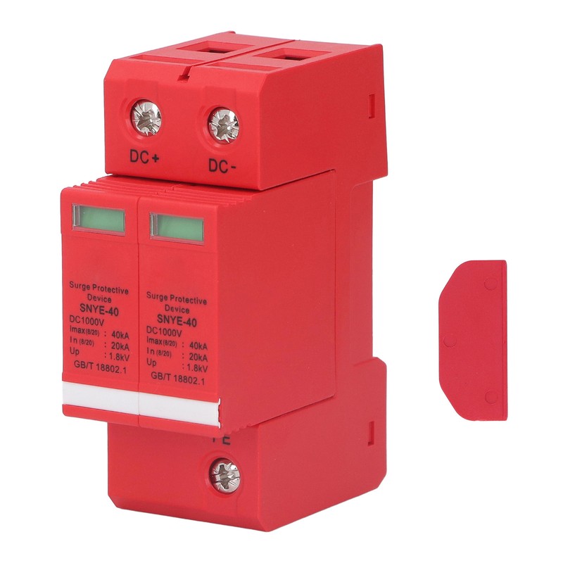 Orange Red Combiner Box Surge Protection Device Distribution Box Voltage