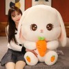 Jextech Peluche Conejo Con Zanahoria Grande Tierno Kawai Jumbo 75cm