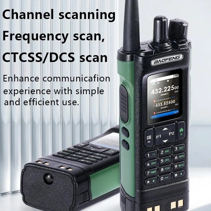 BAOFENG DM-32 GPS 8W Walkie Talkie Multi Band DMR Digital
