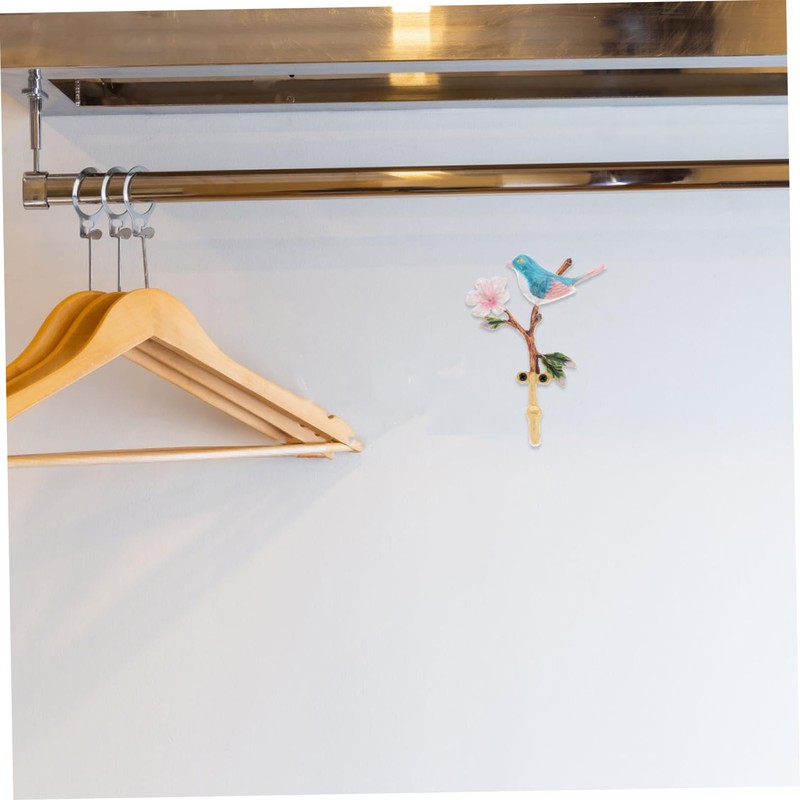 Operitacx Modern Bird Shaped Wall Hooks Hooks for Hanging Clothes
