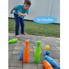 alldoro 60045 Skittles Game for Children, 8 Pieces - Plastic