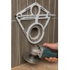 Drilling Template for Hanging Toilet Holders, 6 Diameters (Ø20 to