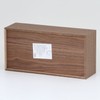 Fuji Boeki 14047 Tissue Case, Veneer, Width 10.2 x Depth
