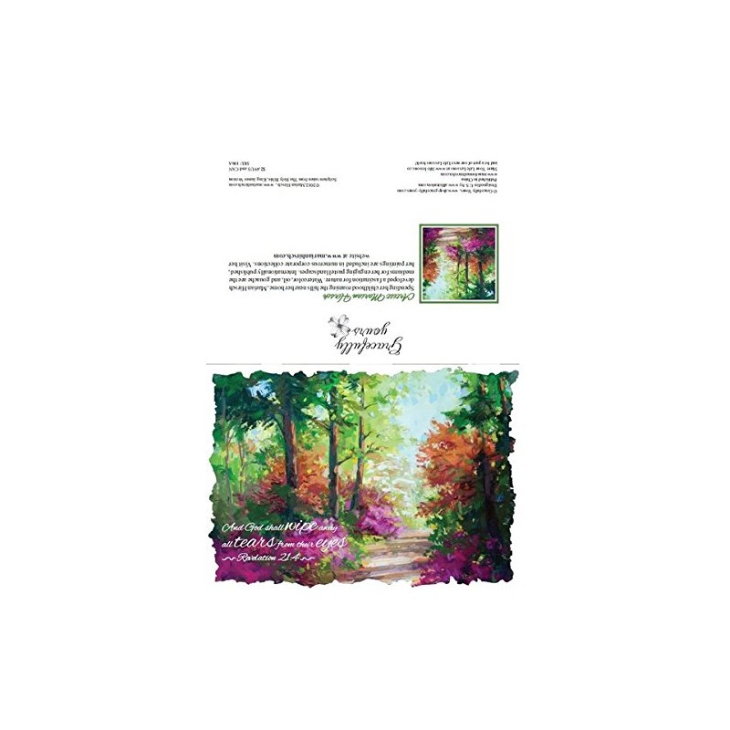 Gracefully Yours Blessed Mourning Sympathy Greeting Cards Featuring Marian Hirsch,