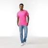 Gildan Adult Ultra Cotton T-Shirt, Style G2000, Multipack, Safety Pink