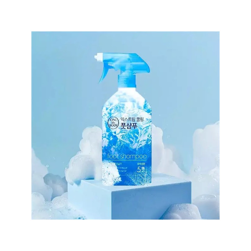 Onthebody 온더바디 상쾌한 버블 풋샴푸 코튼향 390ml [상쾌한 코튼향 390ml]