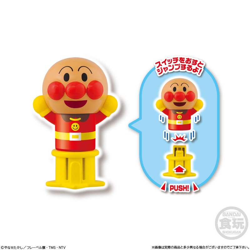 Jumping Anpanman (12 Pieces) Candy Toy, Refreshing Mints