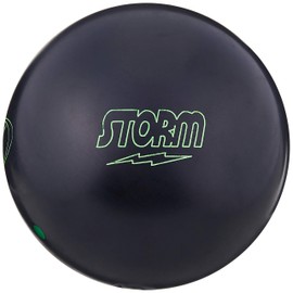 Storm Pitch Black Bowling Ball, 16-Pound