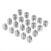SUS303 Stainless Steel Threaded Inserts, Self-Tapping Slot Thread Insert Nuts