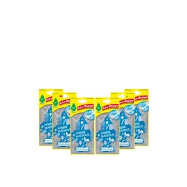 Arbre Magique Mono, Auto-Lufterfrischer, weißer Moschus, intensiver und strukturierter Duft, hält bis zu 7 Wochen, hergestellt in Italien, Packung mit 6 Stück