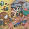 Ravensburger 5078 Children's Puzzle-05078 "Viel los auf dem Bauernhof" Puzzle