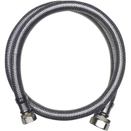 Do it Best 3/8 In. C X 1/2 In. F X 24 In. L. Braided Stainless Steel Faucet Supply Line - 1 Each