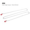 Moofey 1/10 Scale RC Accessories, RC Car Tow Hook Trailer