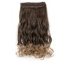 OneDor 20" Curly 3/4 Full Head Synthetic Hair Extensions Clip