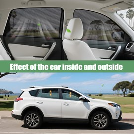 Car Window Shades for Forester 2019-2024, 4 Pack Mesh Side Window