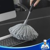 MR.SIGA Microfiber High Density Mini Duster, Duster Mop, Comfortable Non-slip