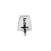 Croydex Sutton Wall Mounted Robe Hook with Zinc Alloy Construction,