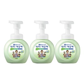 Lion Korea Co., Ltd. 250ml 3-pack Non-irritating child clean green grape hand soap container foam type convenient use for children / 250ml 3개입 자극 없는 아이 깨끗해 청포도 핸드솝 용기 거품형 편리한 사용 어린이용