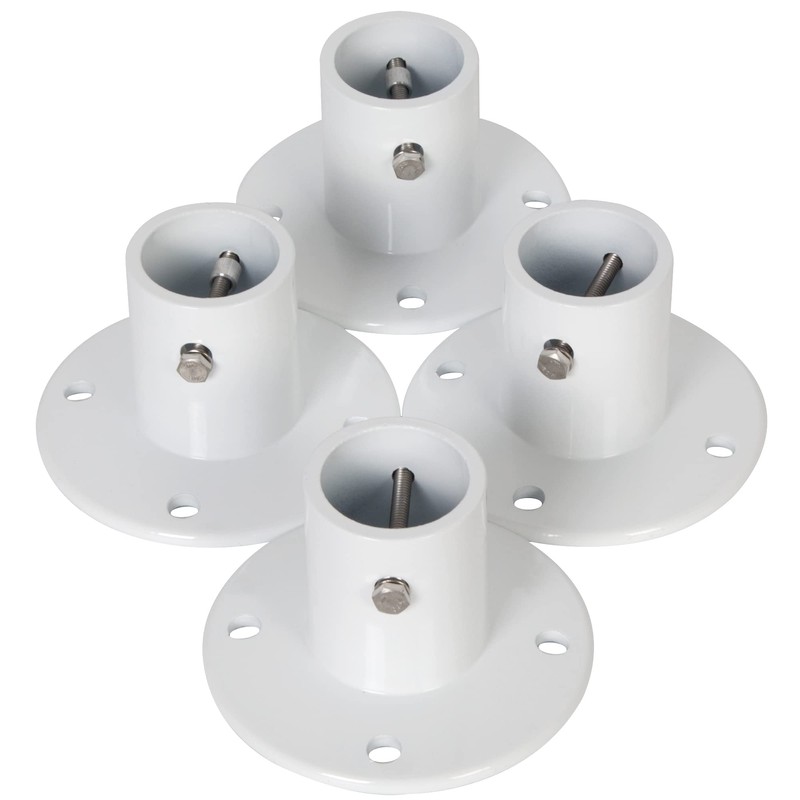 HECASA Deck Anchor Flange Cast Above Ground Pool Ladders Handrails
