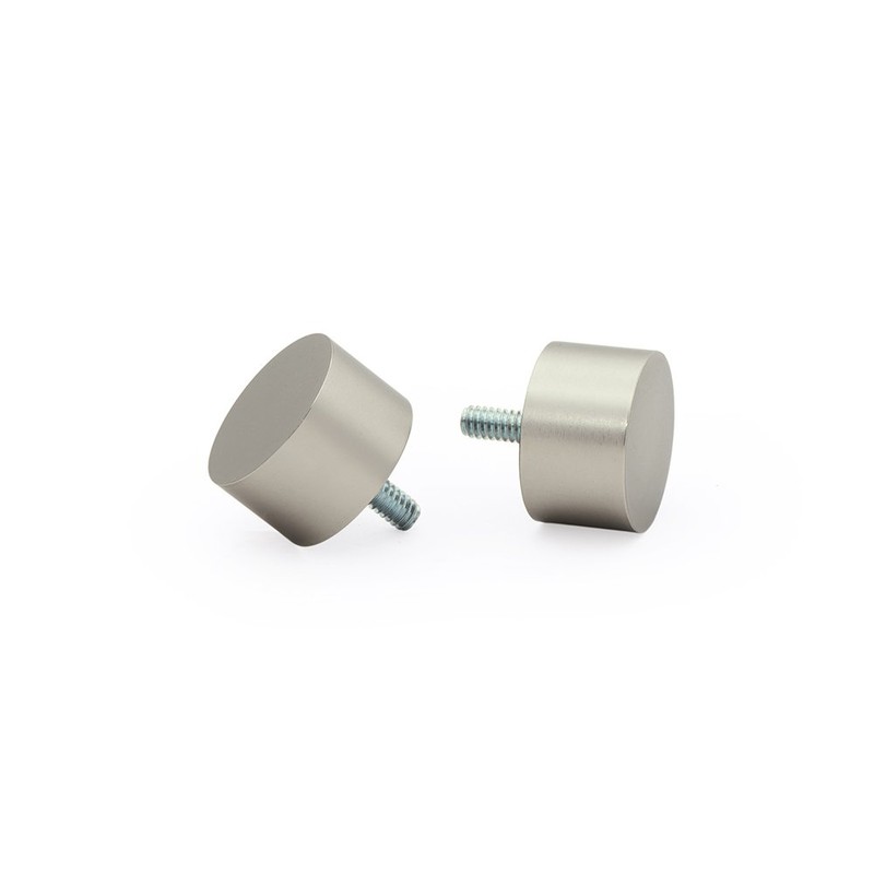 Ivilon Drapery Window Curtain Rod - End Cap Style Design