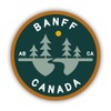 Squiddy Banff Canada - Vinyl Sticker Decal for Phone, Laptop, Water Bottle (3" high)