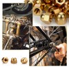 SWTYExt Pack of 8 Cap Nuts M10 Brass Cap Nuts