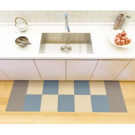 Watanabe Industry Domestic Tile Carpet Adsorption Mat Set of 9, 11.8 x 11.8 inches (30 x 30 cm), Gray