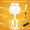 Electric Garlic Chopper Mini, Garlic Masher Crusher, Food Processor Small