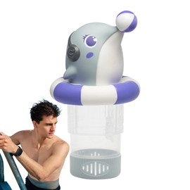 Chlorine Tablet Floater,Chlorine Dispenser Cute Tablets Holder | High-Efficiency Chlorinator Animal Float Decoration for Spa Hotel Party Relaxation
