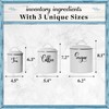 Home Acre Designs Food Storage Containers Set with Lids, Farmhouse