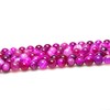 jartc Rose Ronda de rayas ágata Gemstone Beads, 6 mm,