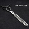Tijeras profesionales de peluquería de 19 cm, 4 piezas, 17,78