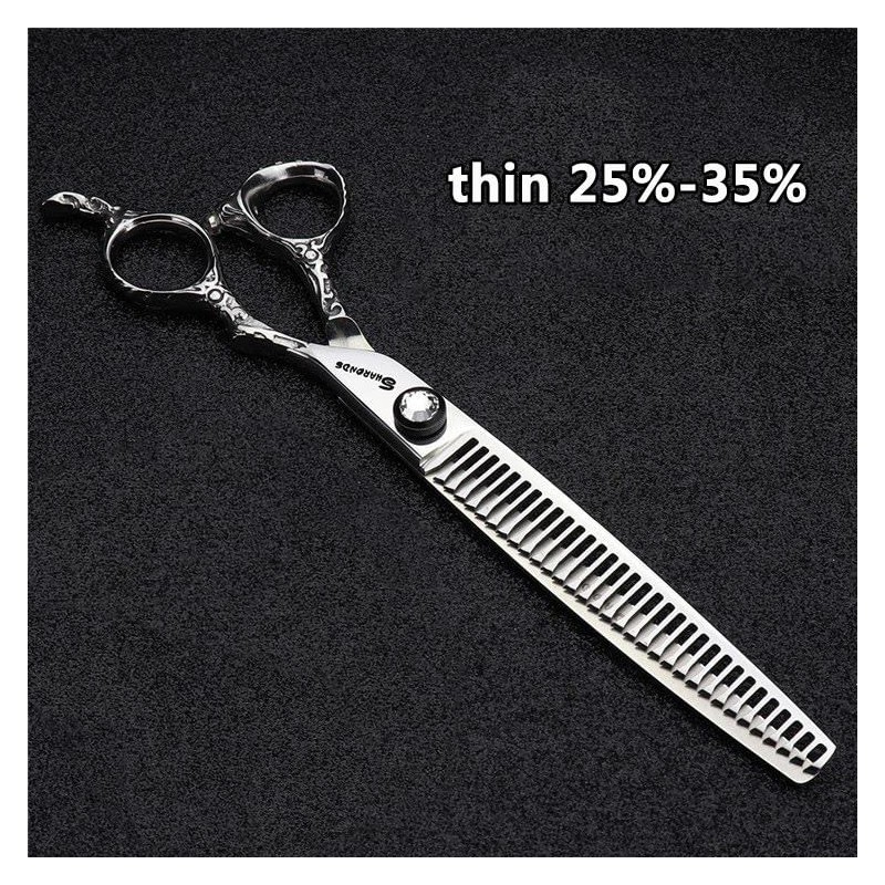 Tijeras profesionales de peluquería de 19 cm, 4 piezas, 17,78