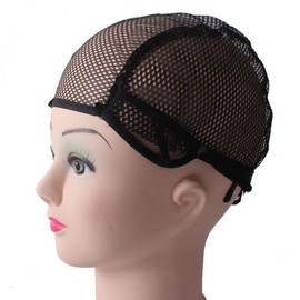 3pcs Wig Cap Non Closure Wig Cap for Hair Net Black Grip Comfort Band Wig Cap Grip Mesh Liner U Part Wig Elastic Wig Band Wig Breathable Wig (Black, One Size)