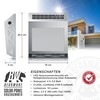 CSL - LED Solar House Number Light Stainless Steel -