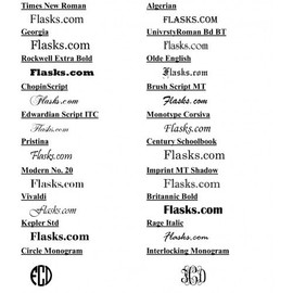 6oz Black Engravable Flask, Free Personalization by Top Shelf Flasks