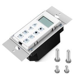 Fenglesha HTI-12-007 Wall Switch Wall Control Assembly Compatible with Heat N Glo, Heatilator, QuadraFire Gas Fireplaces, Used for Both NG and LP Units