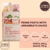Pasta Gift Set, Penne Pasta with Spicy "Arrabbiata" sauce.