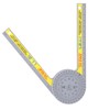 Miter Saw Protractor ABS Angle Measurement Finder Gauge 360 Degree