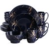 LOVECASA Porcelain Dinnerware Sets for 4, 16 PCS Plates and