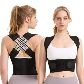 VOKOKOYA Back Brace Posture Corrector for Women and Men,Adjustable Shoulder Straightener,Used for correcting posture and scoliosis