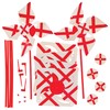 Baker Ross FX983 England Flag Windmill Kits - Pack of