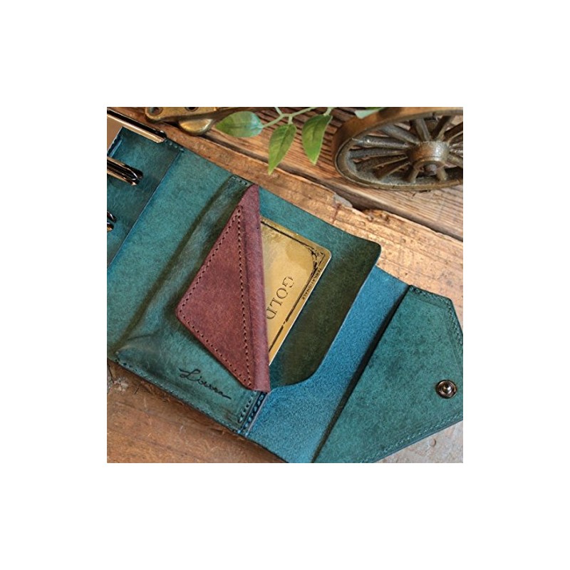 LITSTA Coin Wallet 3 Compact Wallet with Coin Holder, Blue