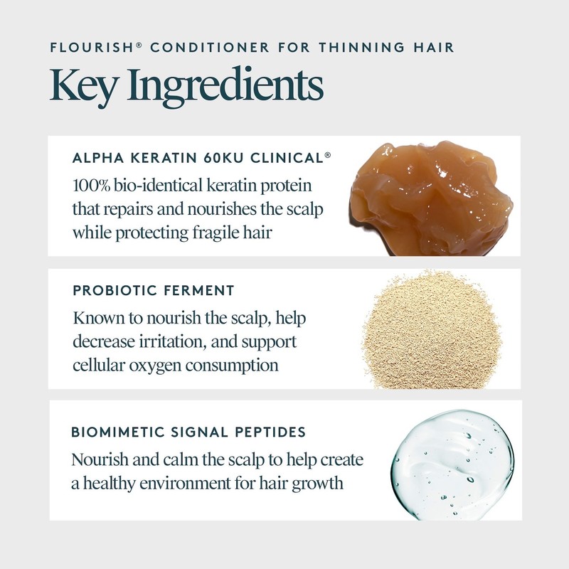 Virtue Flourish Conditioner for Thinning Hair 60ml