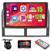 4+128GB Android 15 Car Radio for Jeep Grand Cherokee 2004-2005
