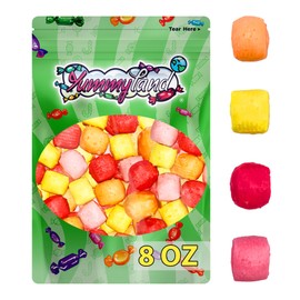 YUMMYLAND Freeze Dried STARBURST - 8 OZ, Premium Freeze Dried Hard Candy Starburst, Original Fruit Flavors, TikTok Trends Dry Freeze Candy