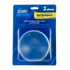 Clearly Superior Large 3.5" Clear Round Bumpers 2 Pack –